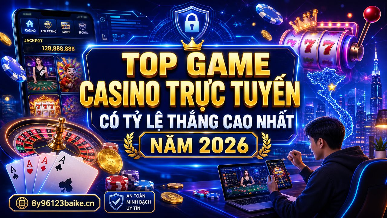 Top game casino trực tuyến có tỷ lệ thắng cao nhất năm 2026